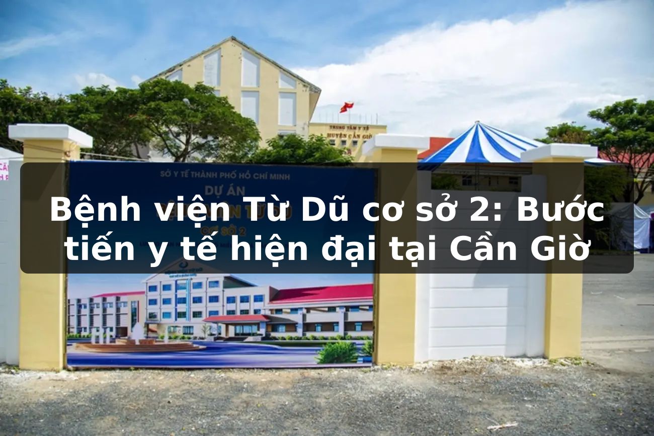 Bệnh viện Từ Dũ cơ sở 2: Bước tiến y tế hiện đại tại Cần Giờ