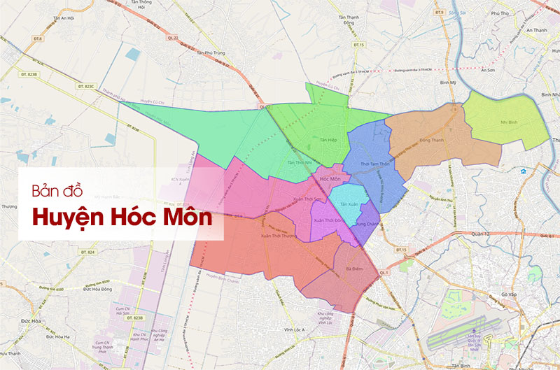 Hóc Môn: Bản đồ sống, an cư, đầu tư 2024