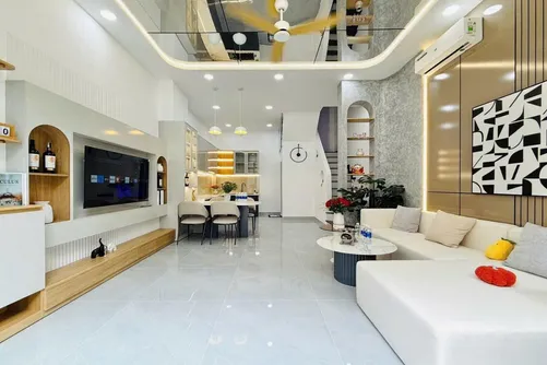 Nhà phố Gò Vấp: Thiết kế hiện đại, không gian mở - Ánh sáng tự nhiên lan tỏa
