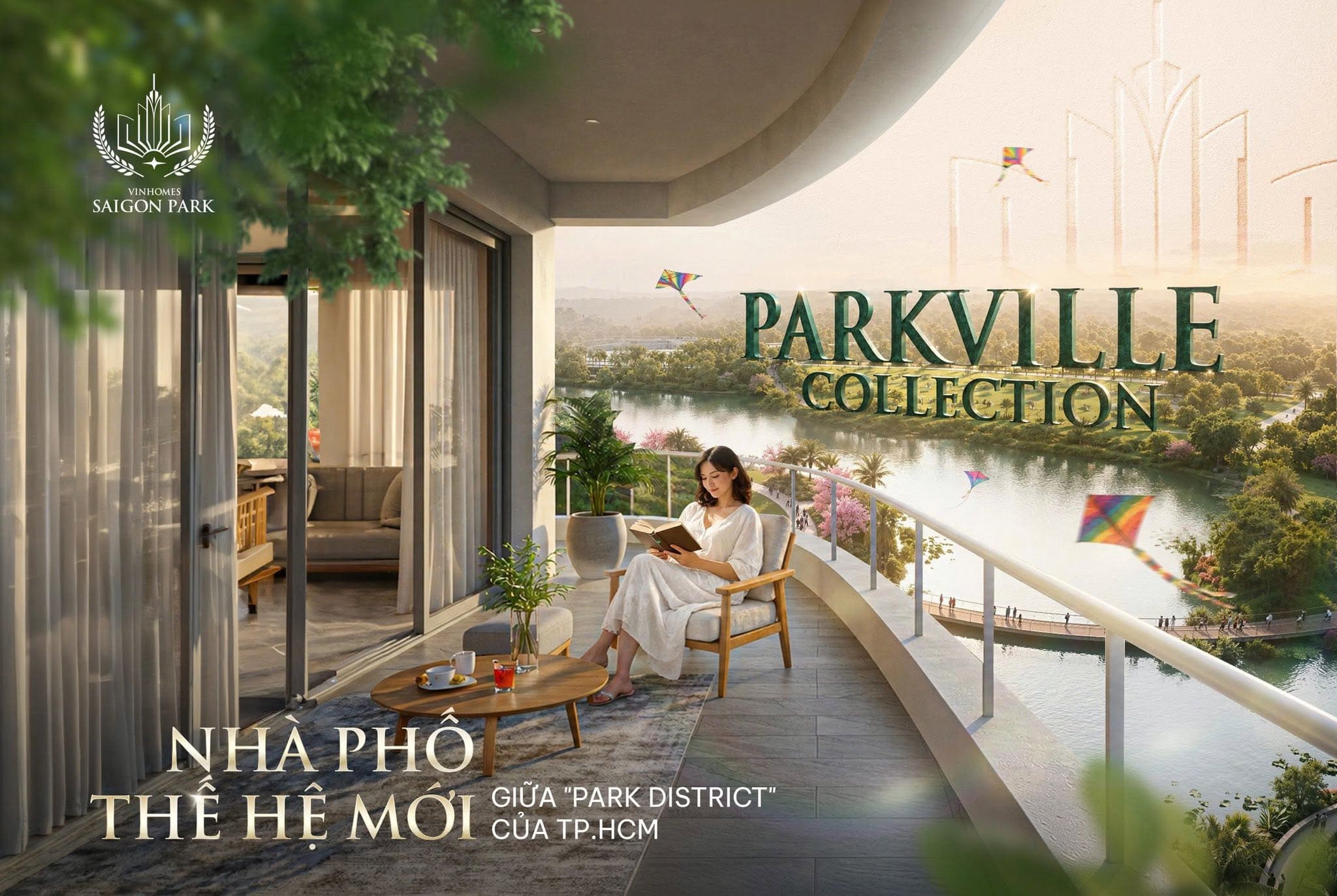 Nhà phố Parkville Collection tại Vinhomes Hóc Môn