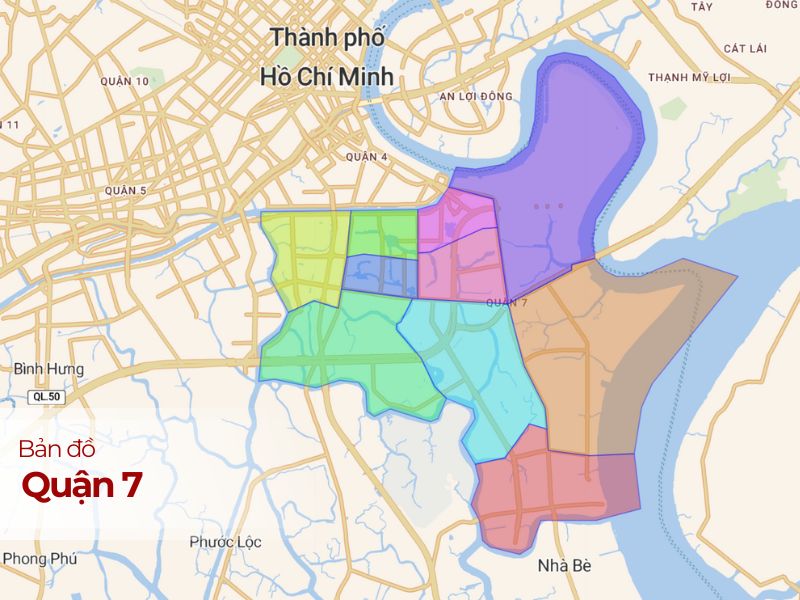 Quận 7: Bản đồ sống tiện nghi, an cư lý tưởng