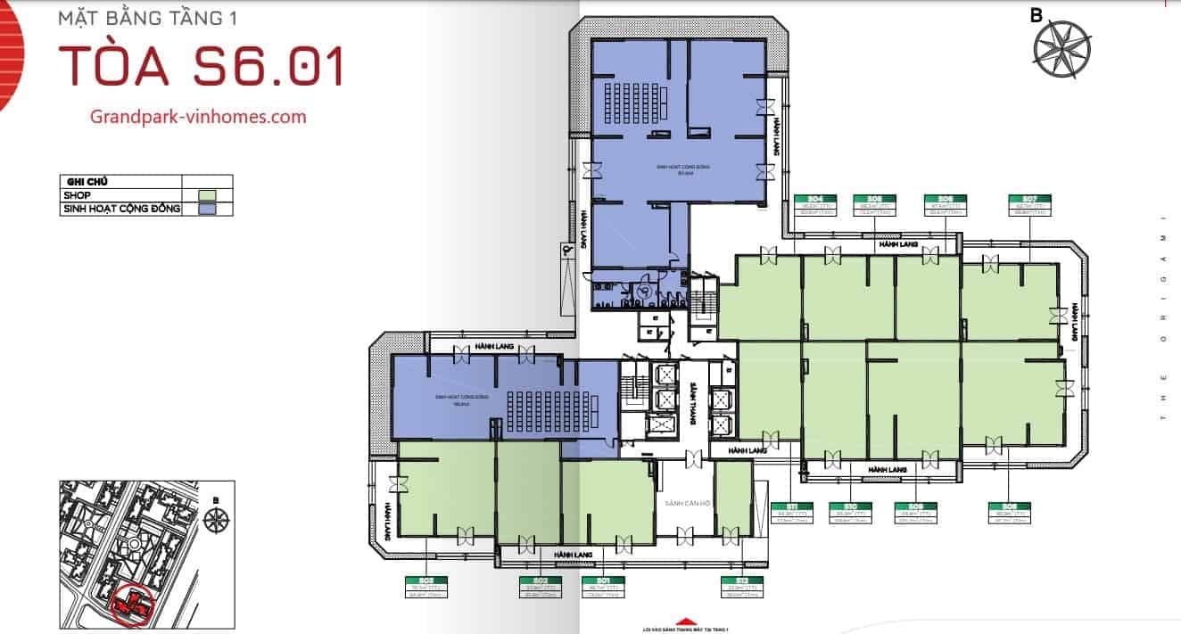 S601: Căn hộ tiện nghi, sống xanh giữa phố
