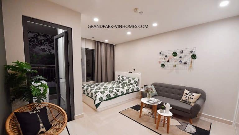 Studio Vinhomes Grand Park: Tổ ấm tiện nghi, giá tốt