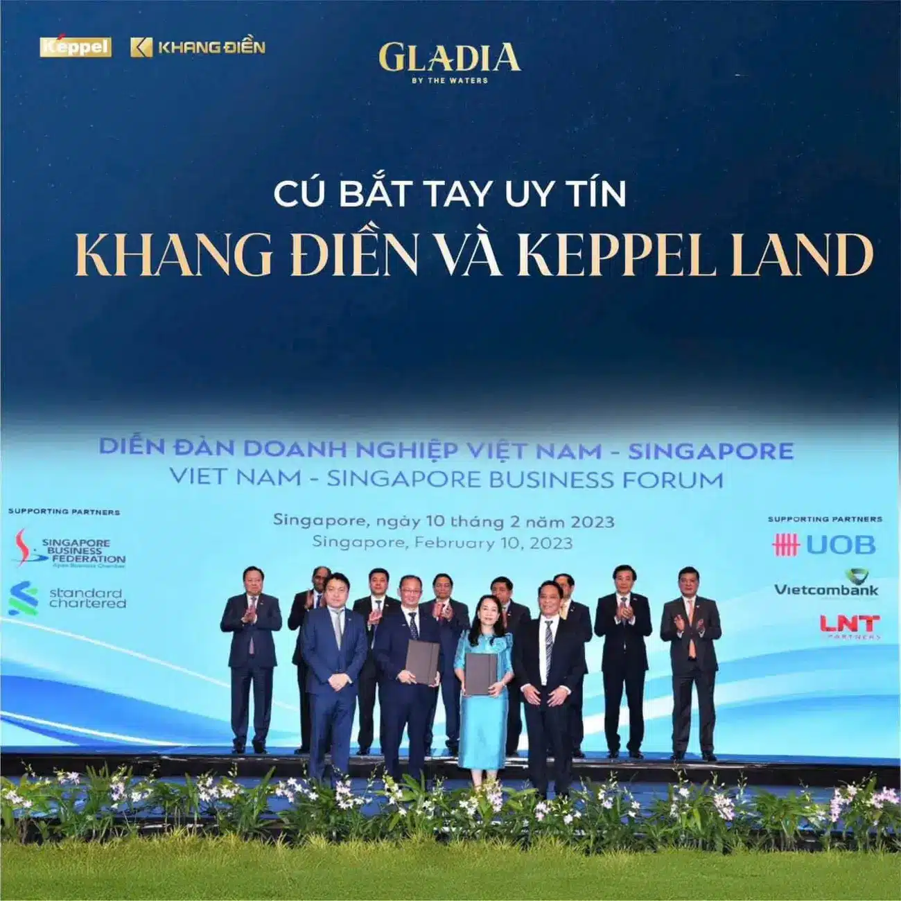 Lễ khởi động dự án Gladia by the Waters tại GEM Center