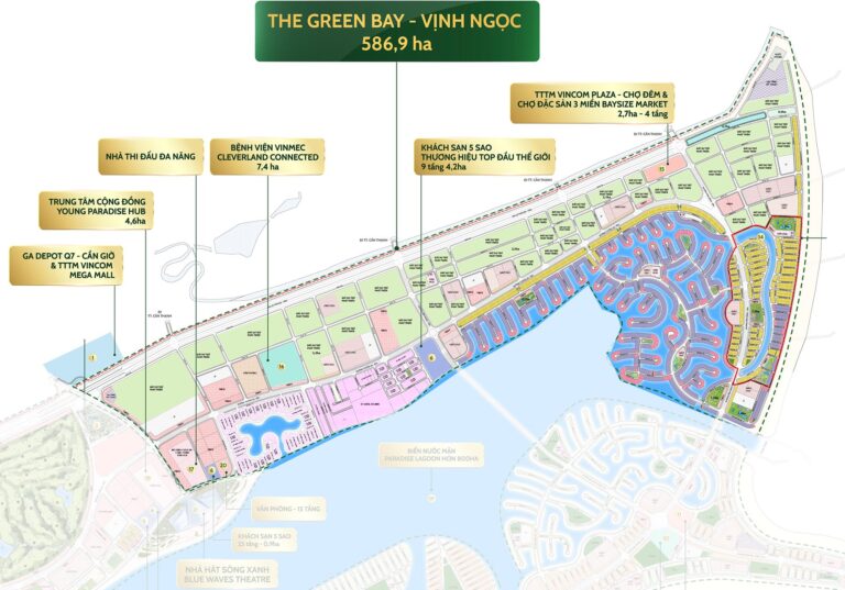 Nhà ở The Green Bay Cần Giờ - Không gian sống xanh, thoáng mát