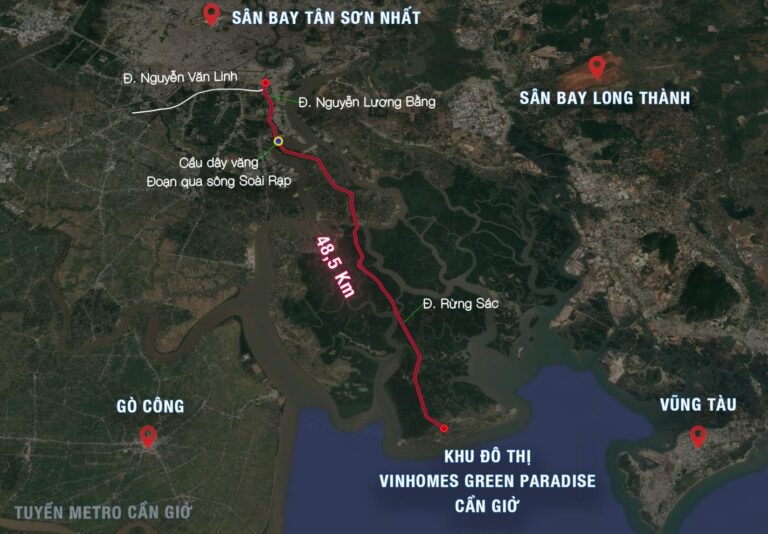 Vinhomes Green Paradise: Biến Cần Giờ thành trung tâm kết nối