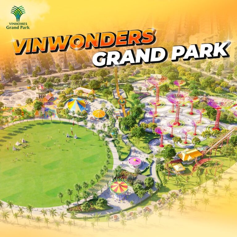 VinWonders Grand Park: Tổ ấm vui sống, tiện ích đầy đủ