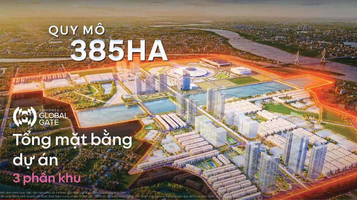 View 360 dự án Vinhomes Global Gate